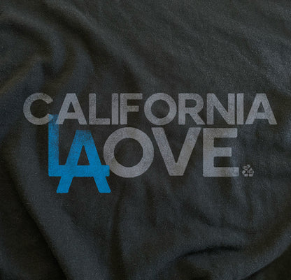 “CALIFORNIA LOVE”  Vintage Black Crew Neck Sweatshirt